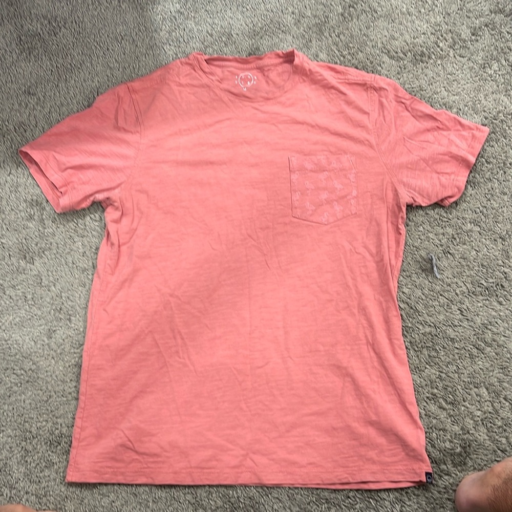 Pink t-shirt with flamingo 🦩 pocket